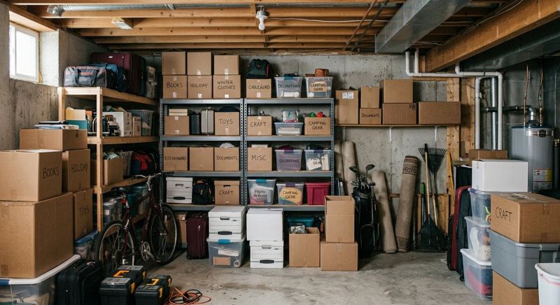 Basement Storage Installation in Charlotte, NC