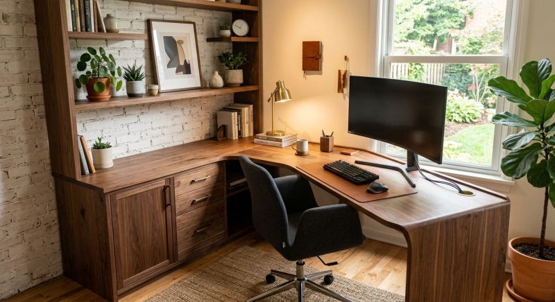 Built In Desk Installation in Raleigh, NC
