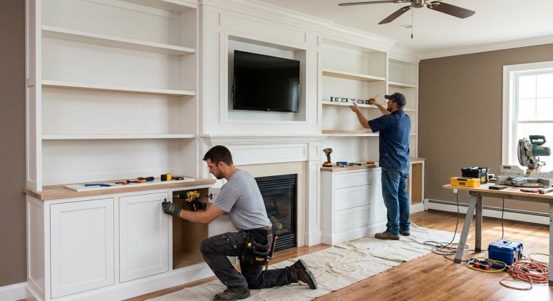 Built In Storage Installation in Charlotte, NC