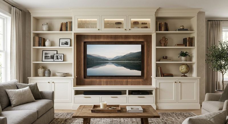 Built In Tv Cabinetry in Charlotte, NC