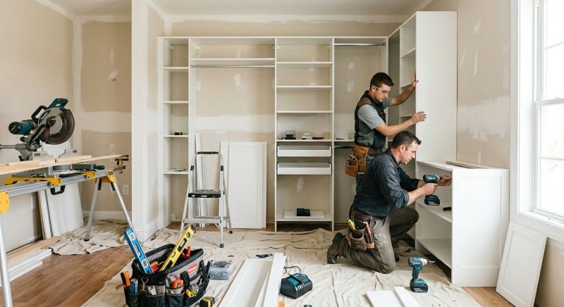 Closet Cabinet Installation in Raleigh, NC