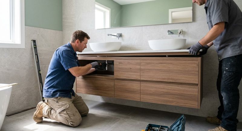 Custom Vanity Installation in Cincinnati, OH