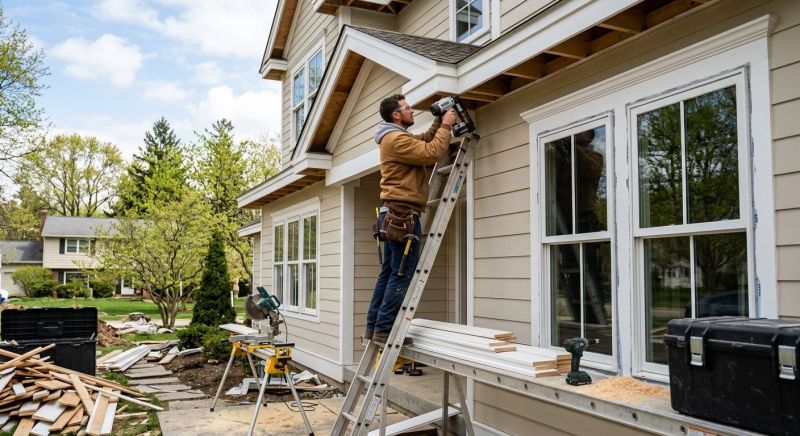 Exterior Trim Carpentry in Olathe, KS