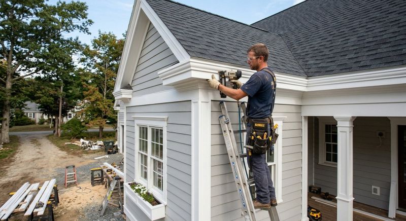 Exterior Trim Work in Overland Park, KS