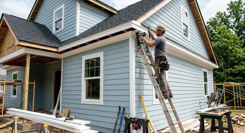 Exterior Trim Work in Alpharetta, GA