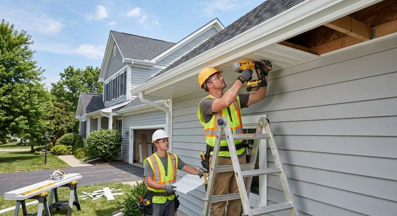 Gable Vent Installation in Conroe, TX
