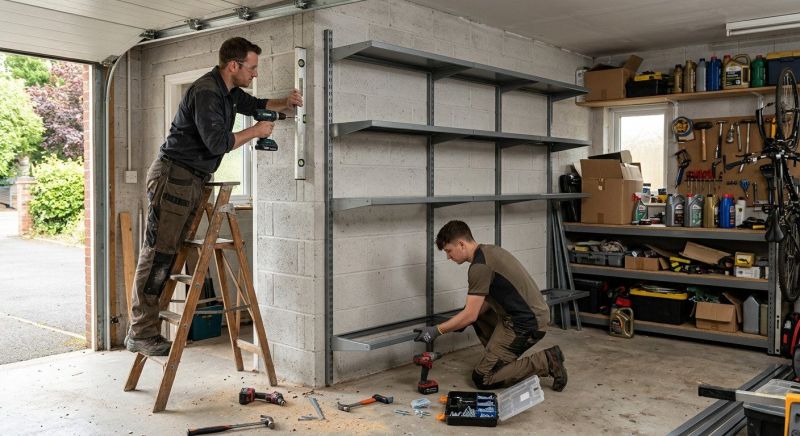 Garage Shelves Installation in Fairfax County, VA