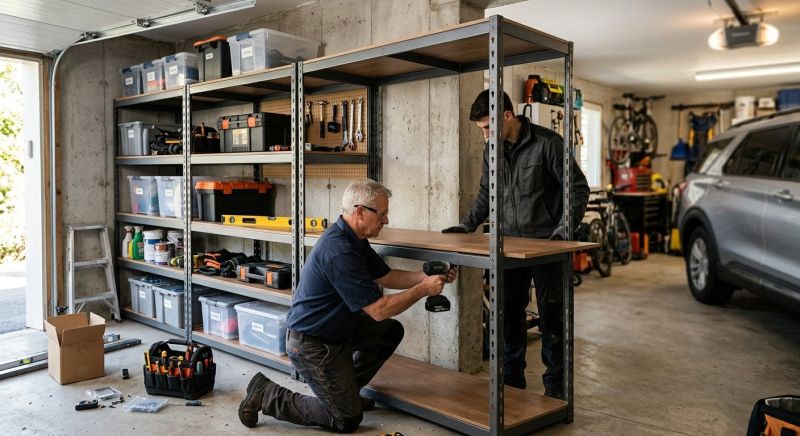 Garage Shelves Installation in Silver Spring, MD