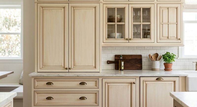 Glazed Cabinets Installation in Cincinnati, OH
