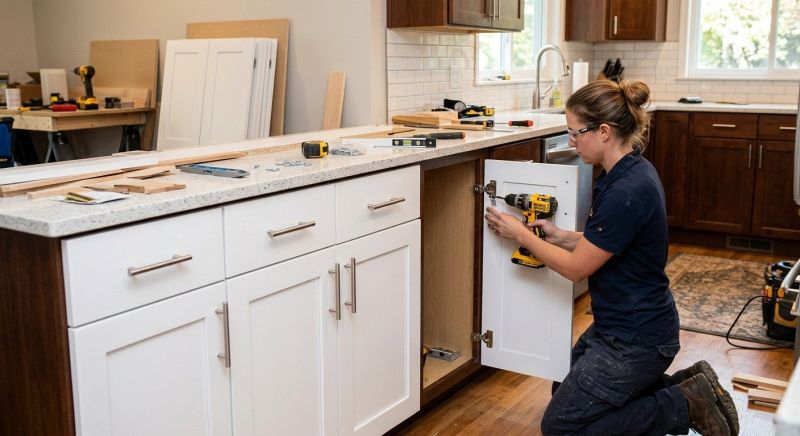 Kitchen Cabinets Refacing in Dayton, OH