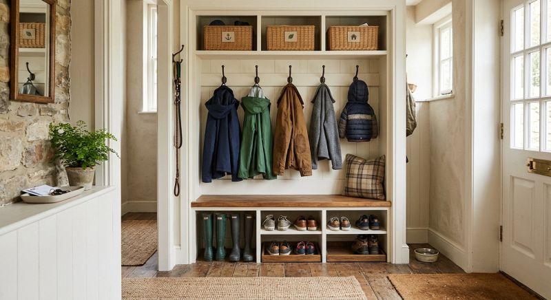 Mudroom Closet Installation in Raleigh, NC