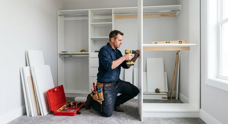 Mudroom Closet Installation in Charlotte, NC
