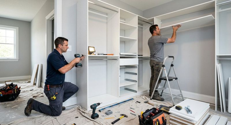 New Closet Intallation in Charlotte, NC