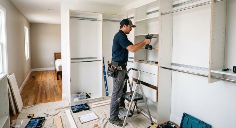 New Closet Intallation in Raleigh, NC