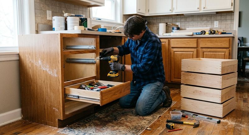 Oak Cabinet Remodeling in Dayton, OH