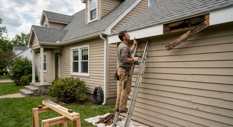 Rotted Fascia Repair in Overland Park, KS
