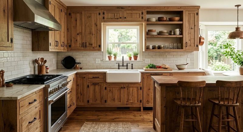 Rustic Cabinets Installation in Cincinnati, OH