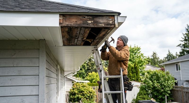 Soffit Repair in Conroe, TX