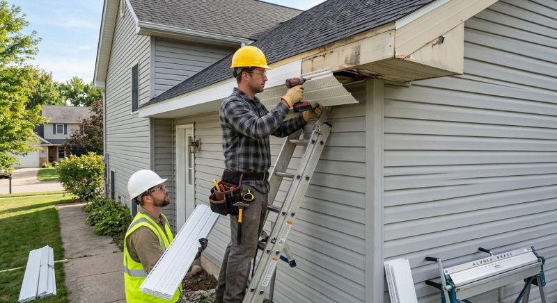 Soffit Replacement in Alpharetta, GA
