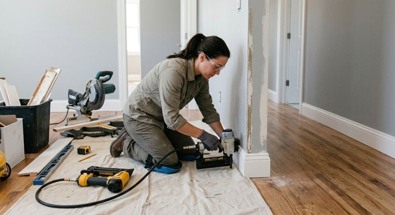 Baseboard Remodeling in Wilmington, NC