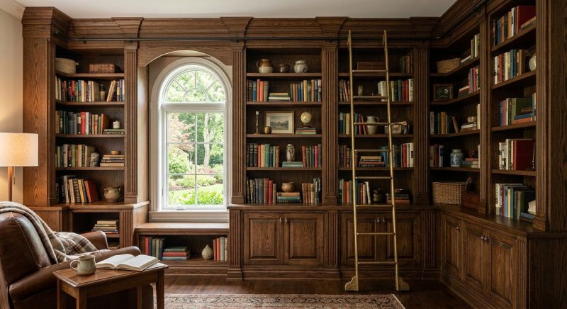 Bookcase Construction in Charlotte, NC