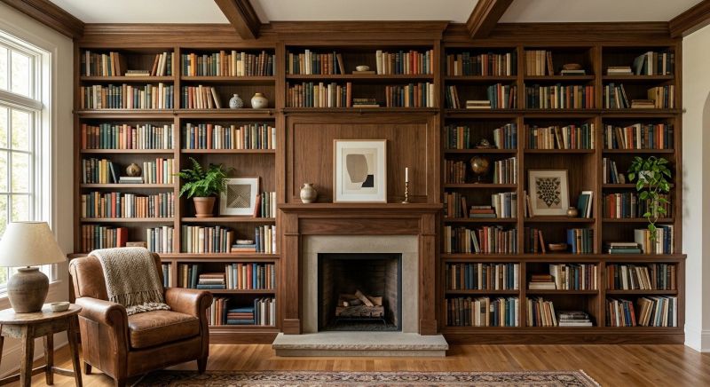 Built In Bookshelves Installation in Charlotte, NC