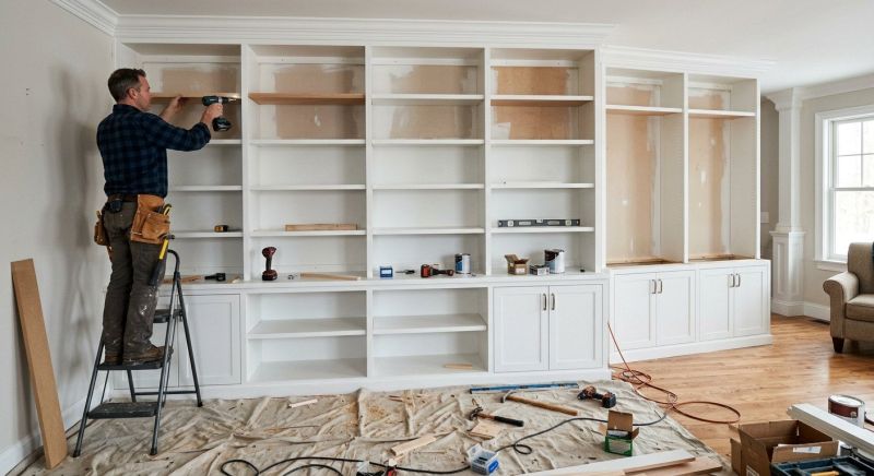 Built In Furniture Construction in Charlotte, NC