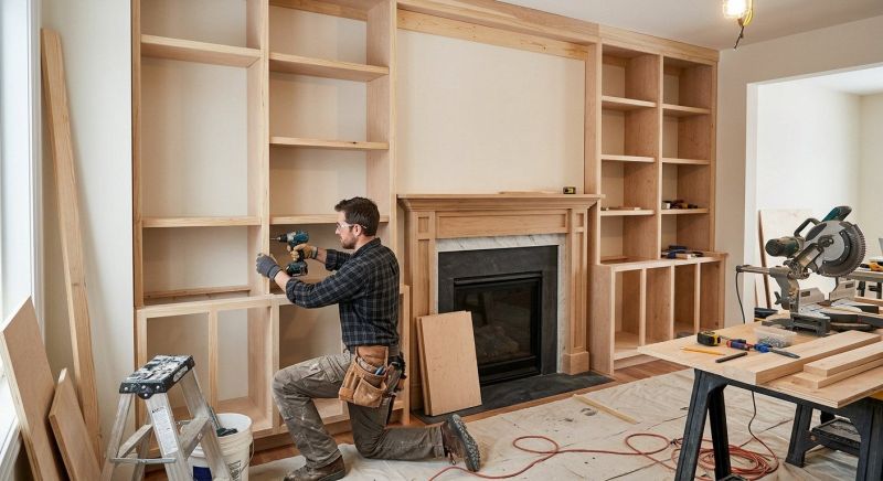 Built In Shelving Service in Charlotte, NC