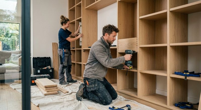 Built In Shelving Service in Raleigh, NC