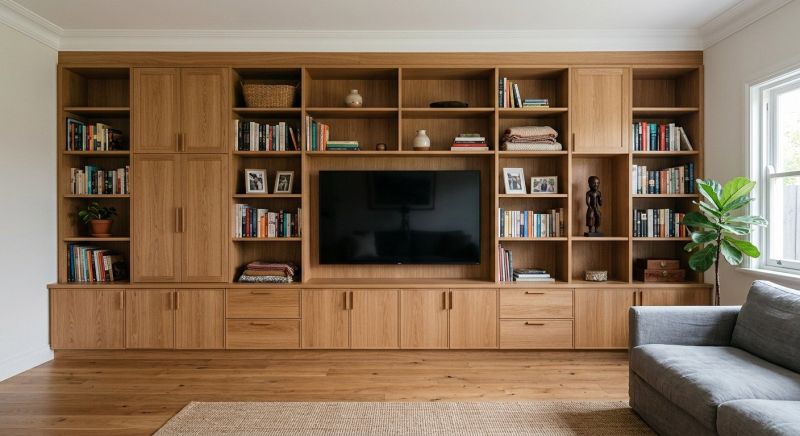 Built In Tv Cabinetry in Charlotte, NC