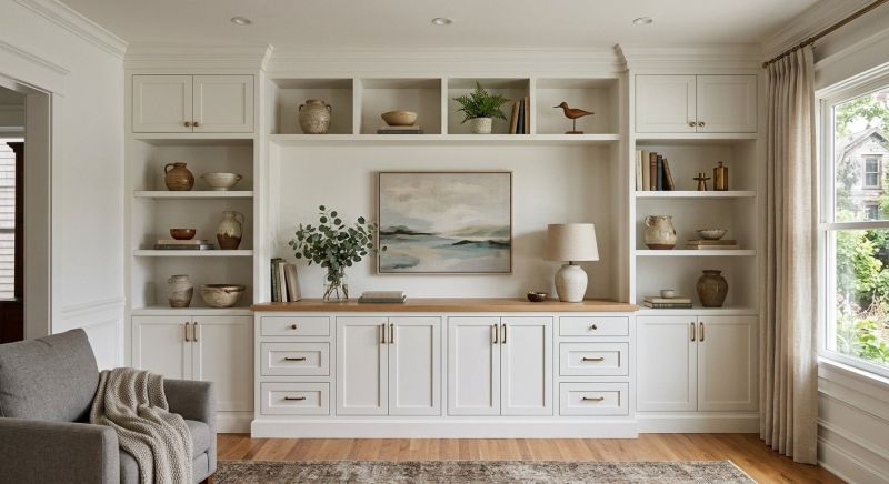 Builtin Cabinets Installation in Charlotte, NC