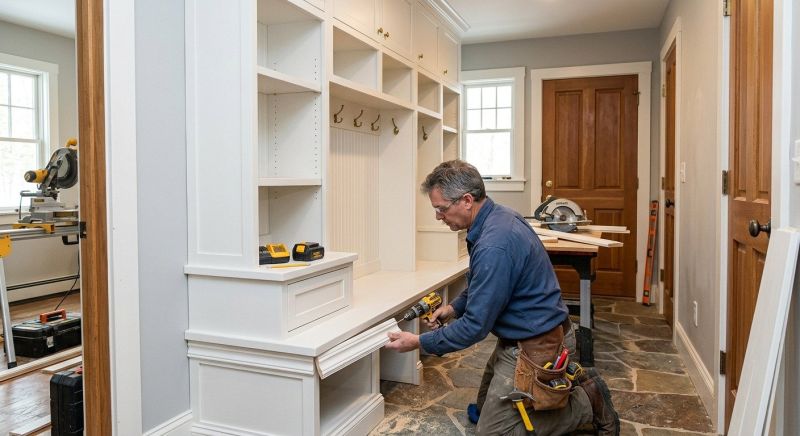 Builtin Cabinets Installation in Charlotte, NC