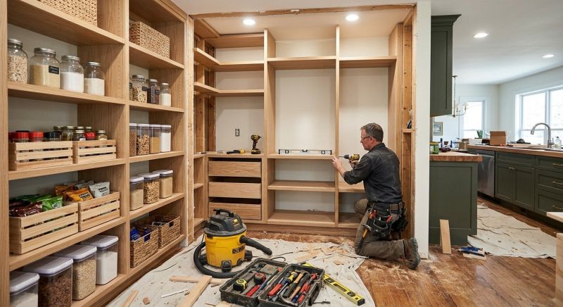 Butlers Pantry Installation in Raleigh, NC