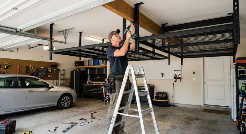 Ceiling Rack Installation in Alexandria, VA