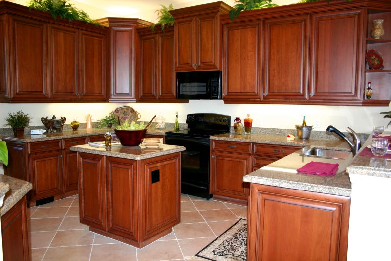 Cherry Cabinet Refacing in Indianapolis, IN