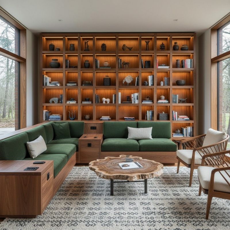 Custom Bookshelves Service in Charlotte, NC