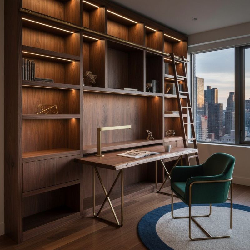 Custom Bookshelves Service in Charlotte, NC