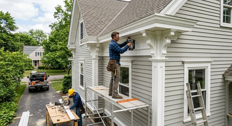Exterior Millwork Installation in Olathe, KS