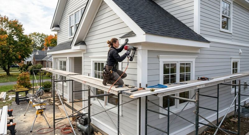 Exterior Trim Carpentry in Olathe, KS