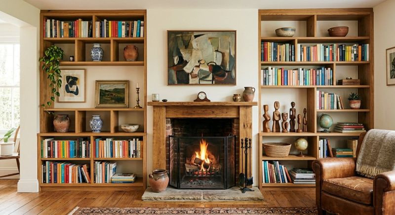 Fireplace Shelves Installation in Charlotte, NC
