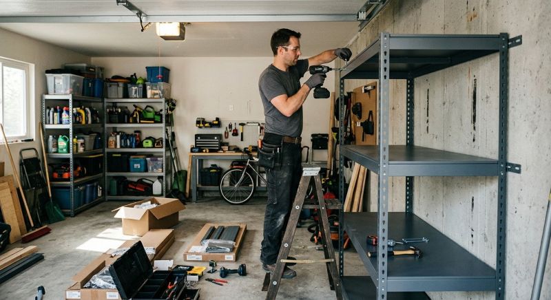 Garage Shelves Installation in Leesburg, VA