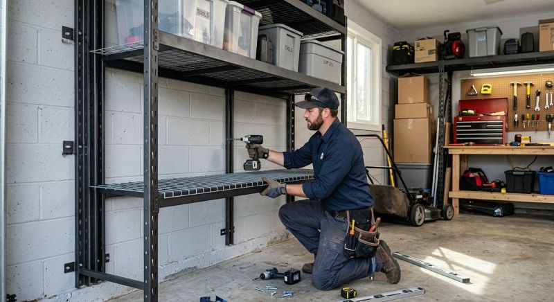 Garage Shelves Installation in Leesburg, VA