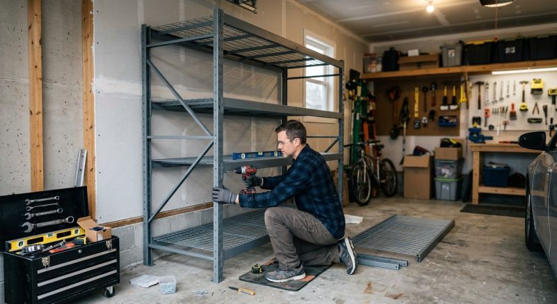 Garage Shelves Installation in Arlington, VA