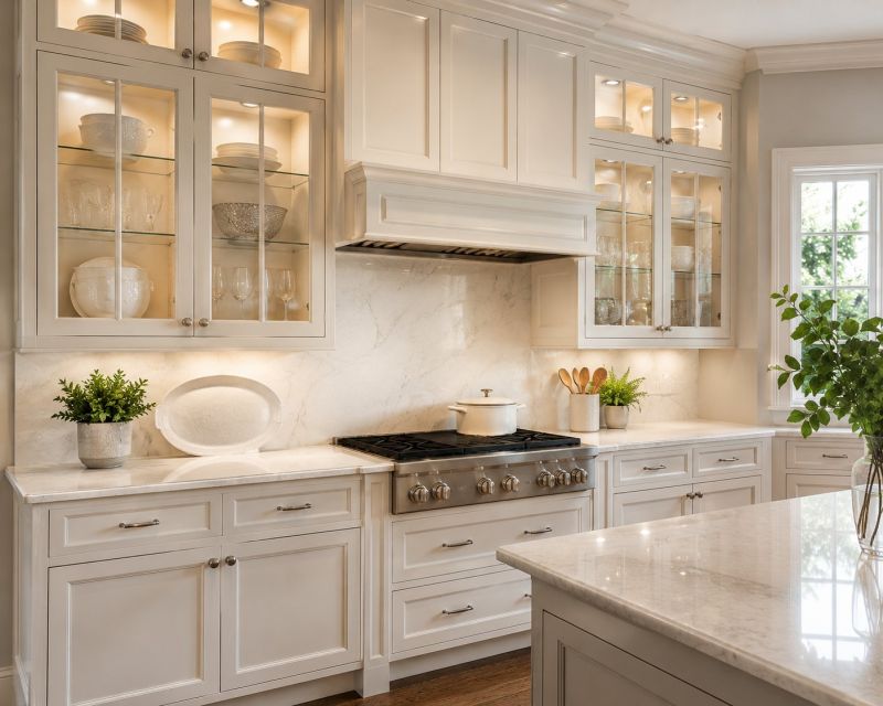 Glazed Cabinets Installation in Cincinnati, OH