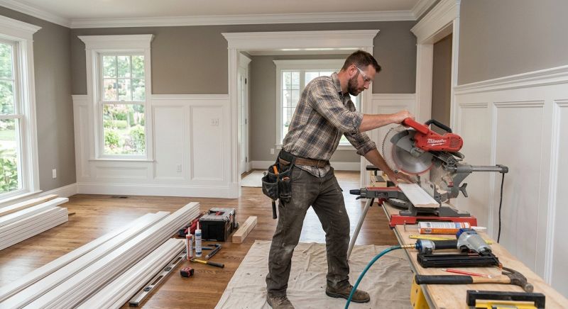 Interior Trim Work in Wilmington, NC