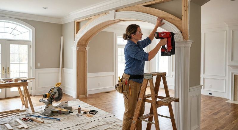 Interior Trim Work in Kansas City, KS