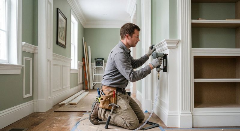 Interior Trim Work in Kansas City, KS