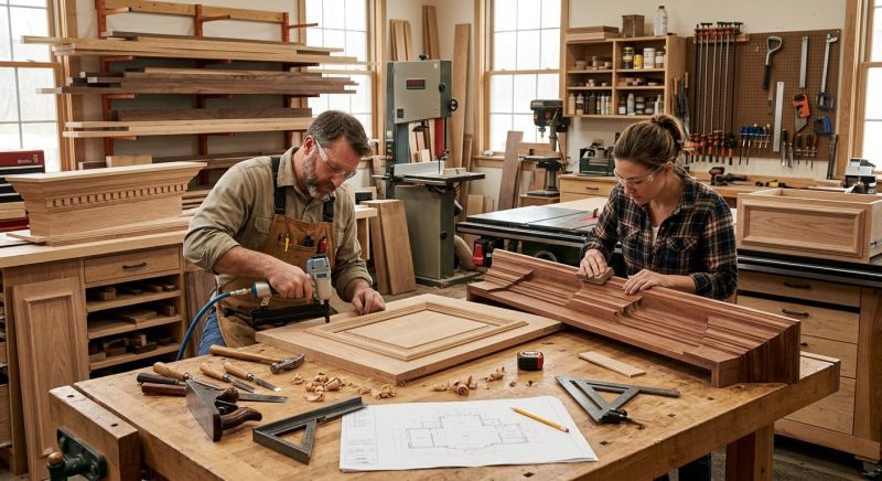 Interior Woodworking in Wilmington, NC