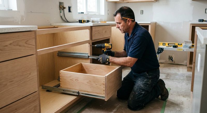 Kitchen Drawer Installation in Indianapolis, IN