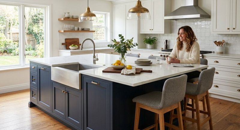 Kitchen Island Construction in Dayton, OH